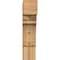 Ekena Millwork Olympic Block Rough Sawn Bracket, Western Red Cedar, 6"W x 18"D x 26"H BKT06X18X26OLY05RWR - alternate 3